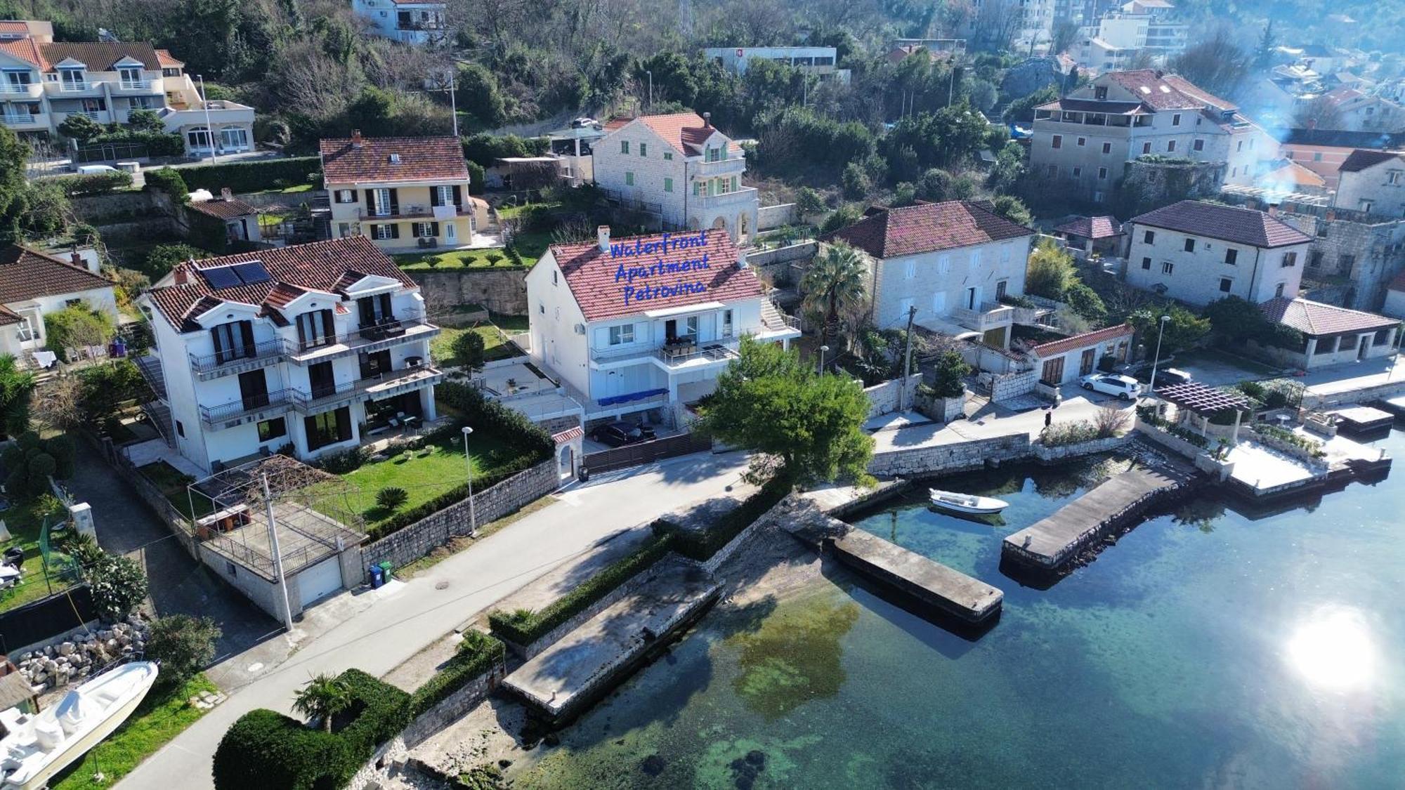 Waterfront Apartment Petrovina Kotor Extérieur photo